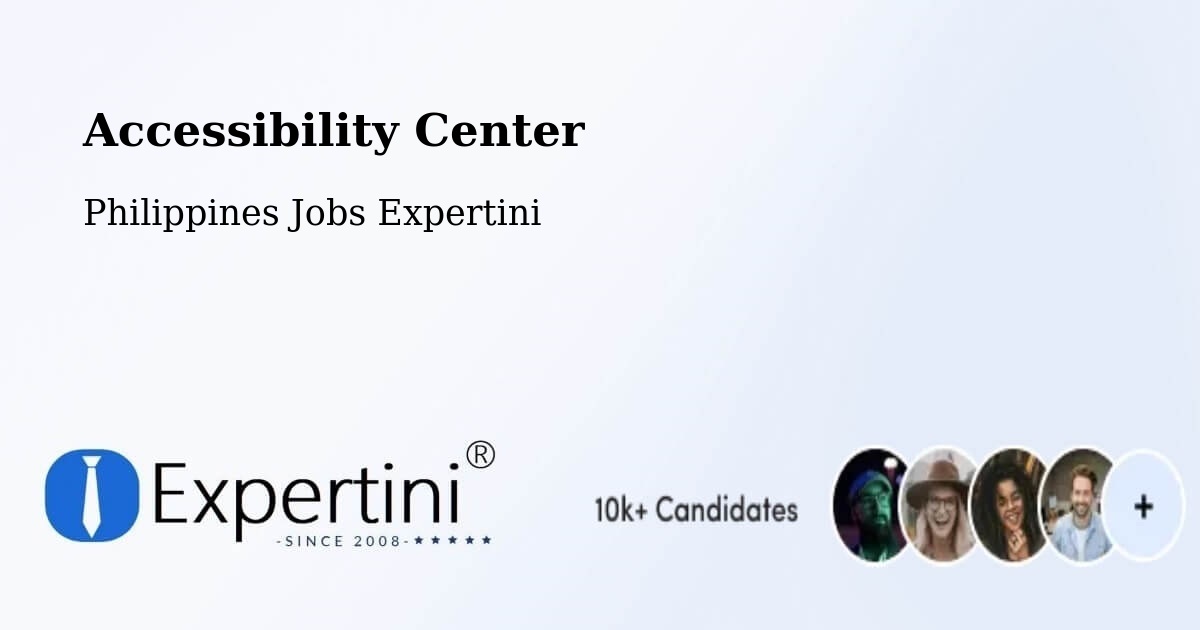 Accessibility Statement – Camaley - Philippines Jobs Expertini