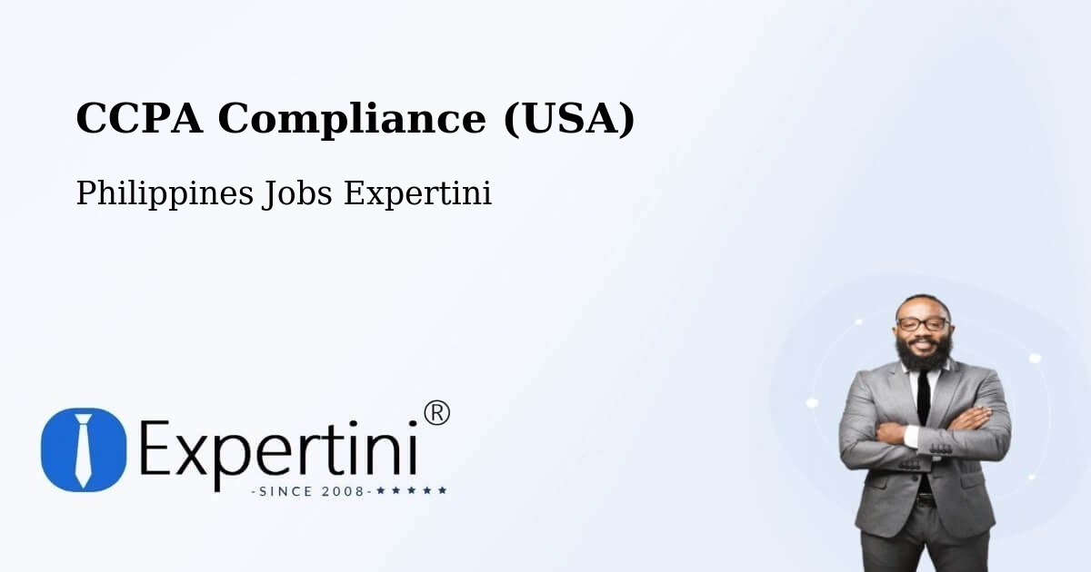 CCPA Privacy Rights & Compliance Notice – Camaley - Philippines Jobs Expertini
