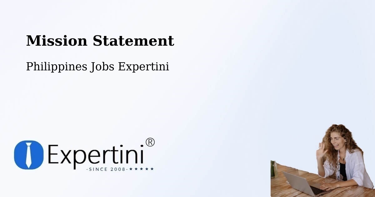 Corporate Mission – Camaley - Philippines Jobs Expertini