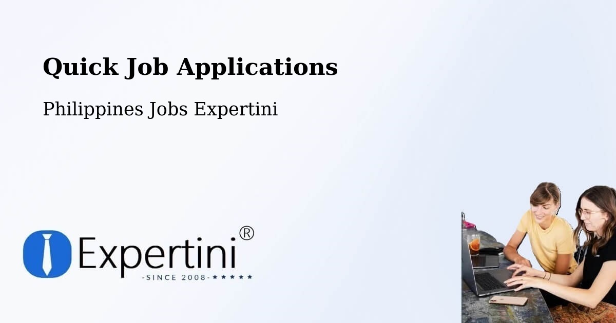 Quick Apply Feature – Camaley - Philippines Jobs Expertini